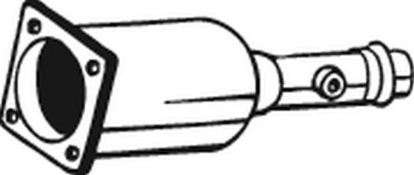 Bosal 095-103 - Nosēdumu / Daļiņu filtrs, Izplūdes gāzu sistēma ps1.lv