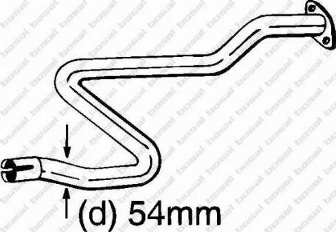 Bosal 889-187 - Remontcaurule, Katalizators ps1.lv