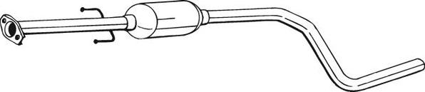 Bosal 281-945 - Vidējais izpl. gāzu trokšņa slāpētājs ps1.lv