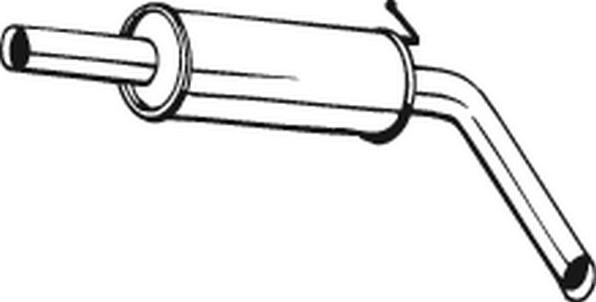Bosal 220-107 - Vidējais izpl. gāzu trokšņa slāpētājs ps1.lv