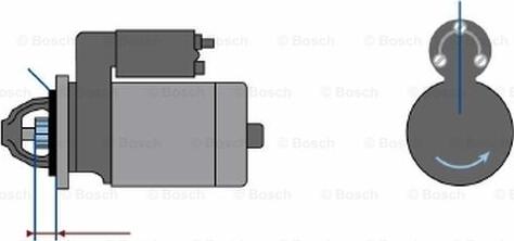 BOSCH 9 000 143 204 - Starteris ps1.lv