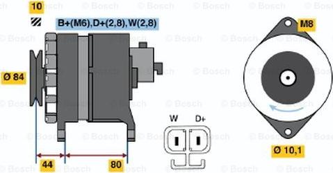 BOSCH 9 120 334 641 - Ģenerators ps1.lv