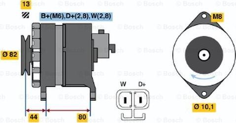 BOSCH 9 120 334 642 - Ģenerators ps1.lv