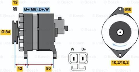 BOSCH 6 033 GB4 021 - Ģenerators ps1.lv