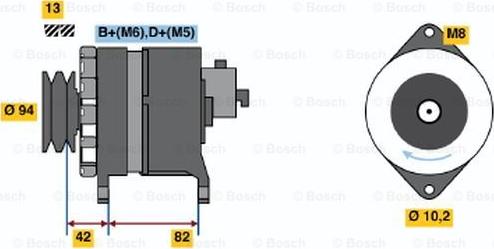 BOSCH 6 033 GB5 007 - Ģenerators ps1.lv