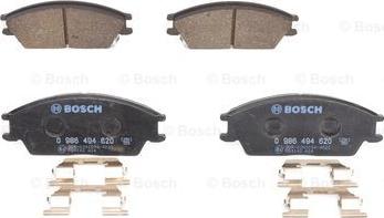 BOSCH 0 986 494 620 - Bremžu uzliku kompl., Disku bremzes ps1.lv