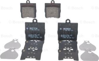 BOSCH 0 986 494 016 - Bremžu uzliku kompl., Disku bremzes ps1.lv