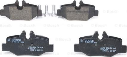 BOSCH 0 986 494 082 - Bremžu uzliku kompl., Disku bremzes ps1.lv