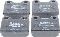 BOSCH 0 986 494 847 - Bremžu uzliku kompl., Disku bremzes ps1.lv