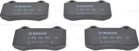 BOSCH 0 986 494 393 - Bremžu uzliku kompl., Disku bremzes ps1.lv