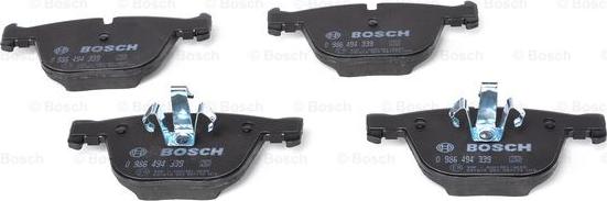 BOSCH 0 986 494 339 - Bremžu uzliku kompl., Disku bremzes ps1.lv