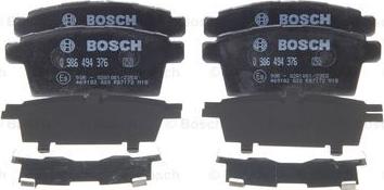 BOSCH 0 986 494 376 - Bremžu uzliku kompl., Disku bremzes ps1.lv