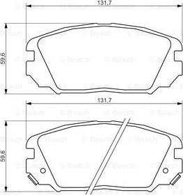 Roulunds Rubber 899481 - Bremžu uzliku kompl., Disku bremzes ps1.lv