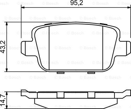 BOSCH 0 986 494 247 - Bremžu uzliku kompl., Disku bremzes ps1.lv