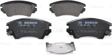 BOSCH 0 986 494 275 - Bremžu uzliku kompl., Disku bremzes ps1.lv