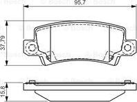 BOSCH 0 986 495 072 - Bremžu uzliku kompl., Disku bremzes ps1.lv