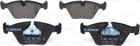 BOSCH 0 986 490 640 - Bremžu uzliku kompl., Disku bremzes ps1.lv