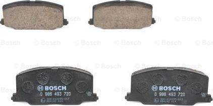 BOSCH 0 986 493 720 - Bremžu uzliku kompl., Disku bremzes ps1.lv