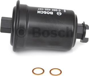 BOSCH 0 986 450 107 - Degvielas filtrs ps1.lv