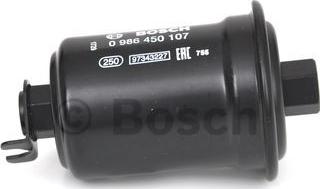 BOSCH 0 986 450 107 - Degvielas filtrs ps1.lv