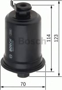 BOSCH 0 986 450 113 - Degvielas filtrs ps1.lv