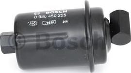 BOSCH 0 986 450 225 - Degvielas filtrs ps1.lv