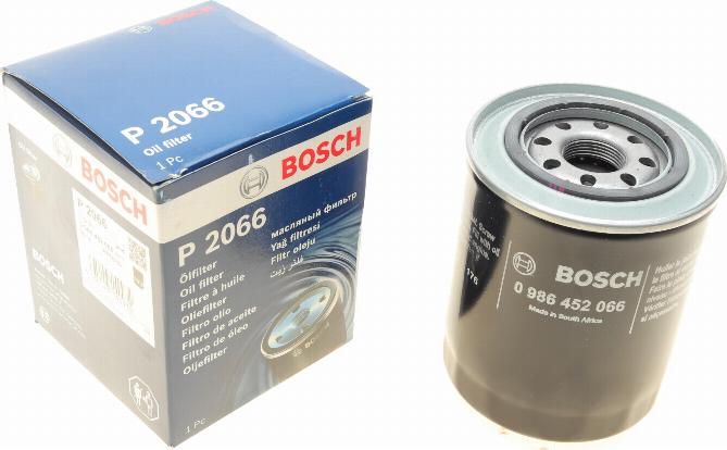 BOSCH 0 986 452 066 - Eļļas filtrs ps1.lv