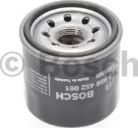 BOSCH 0 986 452 061 - Eļļas filtrs ps1.lv