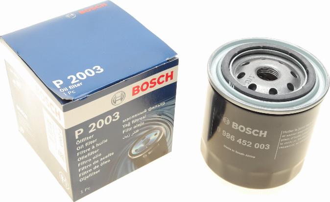 BOSCH 0 986 452 003 - Eļļas filtrs ps1.lv