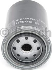 BOSCH 0 986 452 020 - Eļļas filtrs ps1.lv