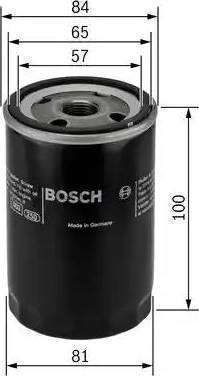 BOSCH 0 986 452 929 - Eļļas filtrs ps1.lv