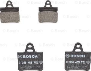 BOSCH 0 986 465 751 - Bremžu uzliku kompl., Disku bremzes ps1.lv