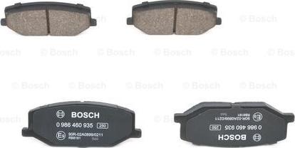 BOSCH 0 986 460 935 - Bremžu uzliku kompl., Disku bremzes ps1.lv