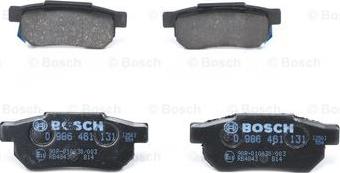 BOSCH 0 986 461 131 - Bremžu uzliku kompl., Disku bremzes ps1.lv