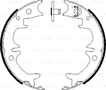 BOSCH 0 986 487 680 - Bremžu loku kompl., Stāvbremze ps1.lv