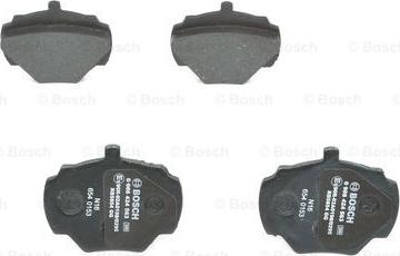 BOSCH 0 986 424 563 - Bremžu uzliku kompl., Disku bremzes ps1.lv