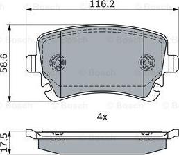 HELLA PAGID 355024961 - Bremžu uzliku kompl., Disku bremzes ps1.lv