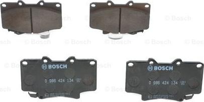 BOSCH 0 986 424 134 - Bremžu uzliku kompl., Disku bremzes ps1.lv