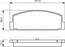 BOSCH 0 986 424 295 - Bremžu uzliku kompl., Disku bremzes ps1.lv