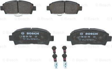 BOSCH 0 986 424 799 - Bremžu uzliku kompl., Disku bremzes ps1.lv