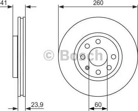 BOSCH 0 986 479 902 - Bremžu diski ps1.lv