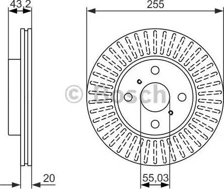 BOSCH 0 986 479 927 - Bremžu diski ps1.lv