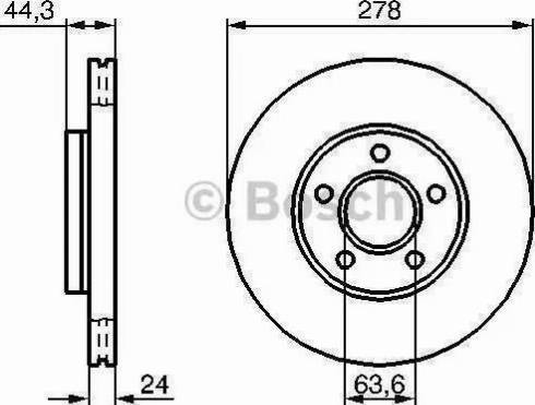 Japanparts 3230760 - Bremžu diski ps1.lv