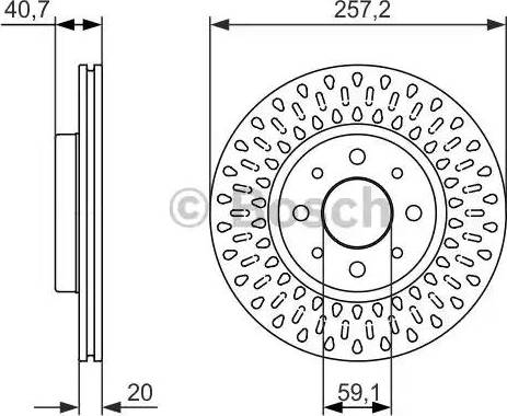 BOSCH 0 986 479 875 - Bremžu diski ps1.lv