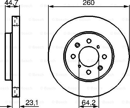 BENDIX 562545BC - Bremžu diski ps1.lv