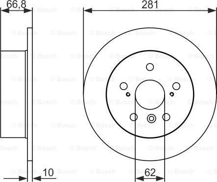 BOSCH 0 986 479 C21 - Bremžu diski ps1.lv