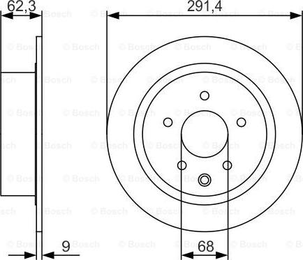 BOSCH 0 986 479 R14 - Bremžu diski ps1.lv