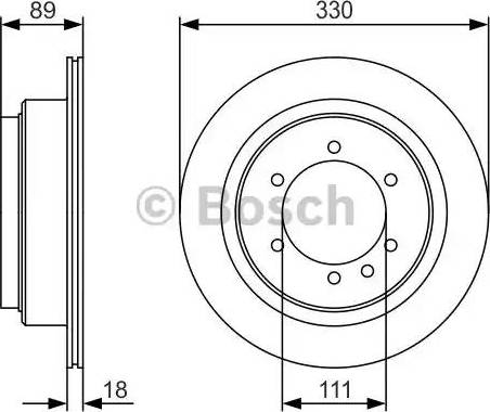 BOSCH 0 986 479 R39 - Bremžu diski ps1.lv