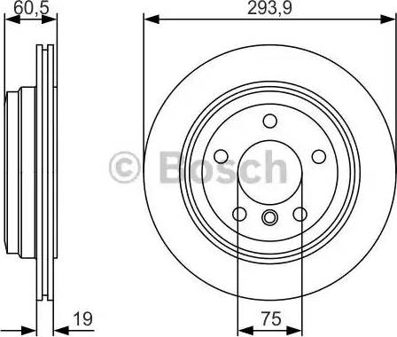 BOSCH 0 986 479 R34 - Bremžu diski ps1.lv