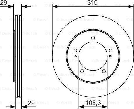 BOSCH 0 986 479 S78 - Bremžu diski ps1.lv